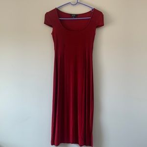 90’s BCBG jersey midi dress